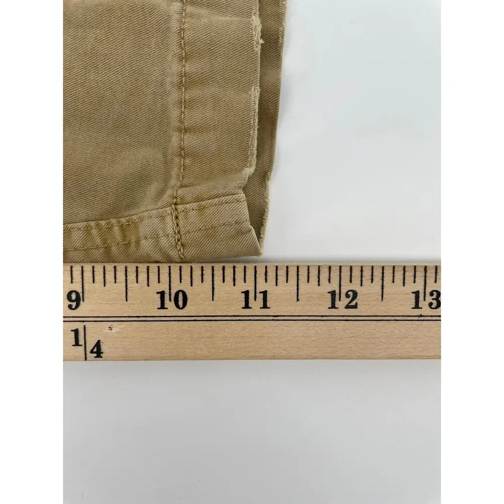 American Eagle Cargo Shorts Men’s 30 Khaki Longer Length Next Level Stretch